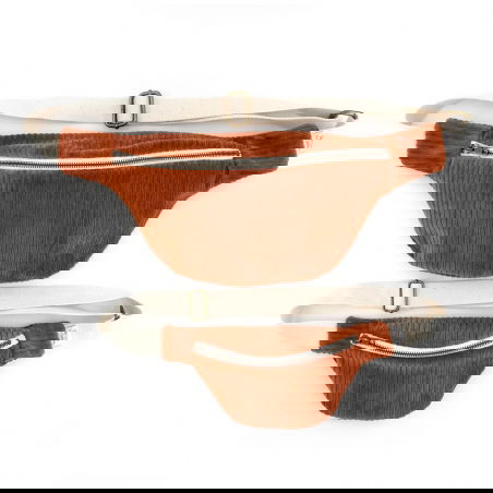 Sac banane Kids velours | Paprika - Rien que des bêtises