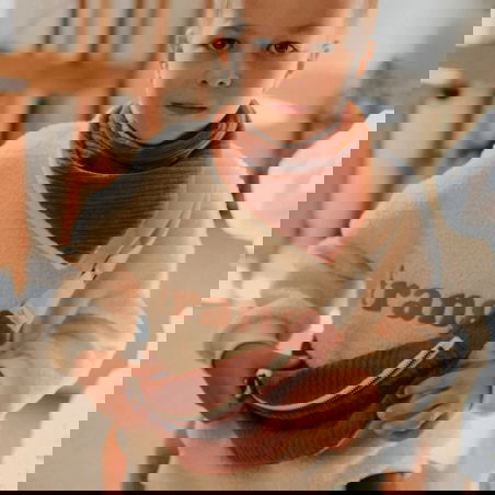 Sac banane Kids velours | Paprika - Rien que des bêtises