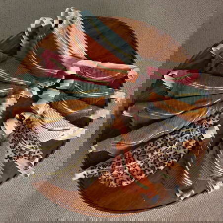 Sac banane Adulte velours | Framboise - Rien que des bêtises