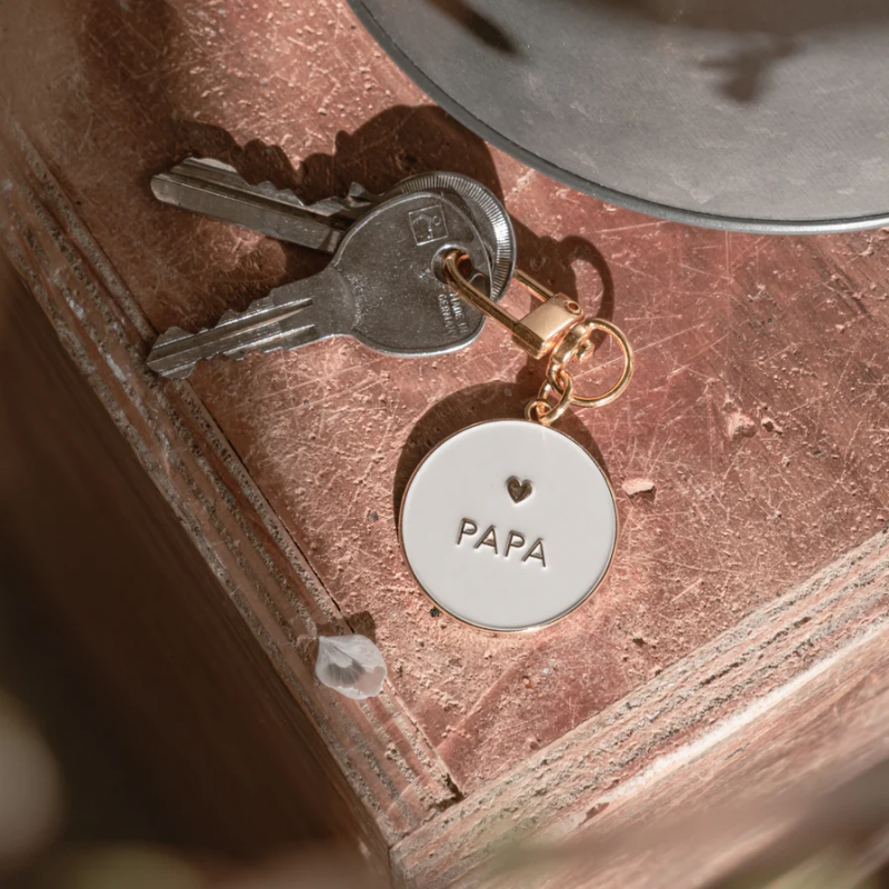 Porte clé métal | Papa