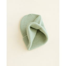 Bonnet Beanie en laine | Menthe