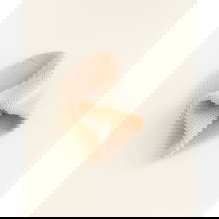 Bonnet Beanie en laine | Avoine - Hvid