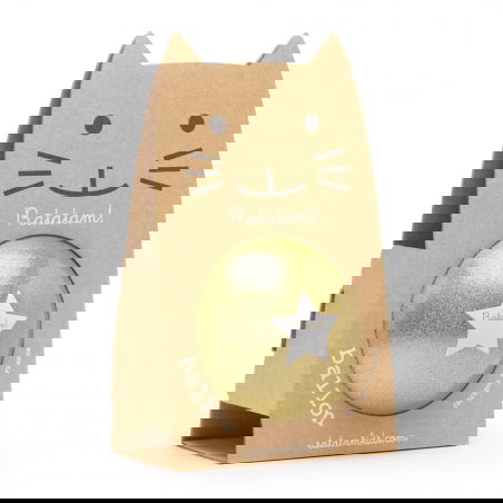 Ballon paillettes 15 cm | Or - Ratatam