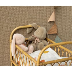 Lapin Bunny plush | Marron dusty+noeud