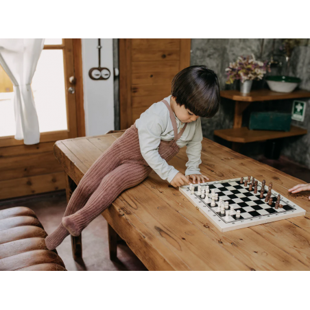 Collant à bretelles avec pieds Teddy | Granola - Silly Silas Collant à bretelles avec pieds Teddy | Granola - Silly Silas