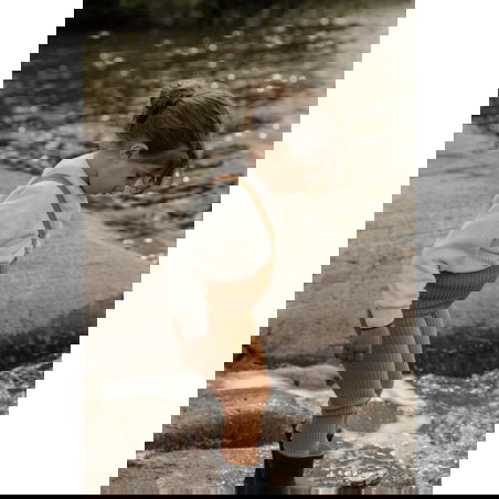 Collant à bretelles Hippy avec pieds | Amber - Silly Silas