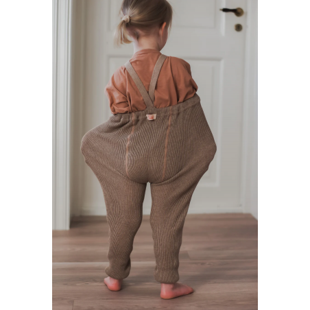Collant à bretelles sans pieds Roomy | Peanut blend - Silly Silas Collant à bretelles sans pieds Roomy | Peanut blend - Silly Silas