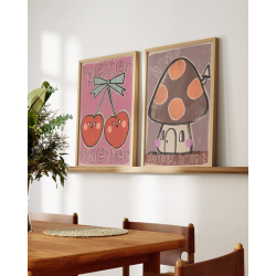 Affiche 50 x 70 cm |Champignon