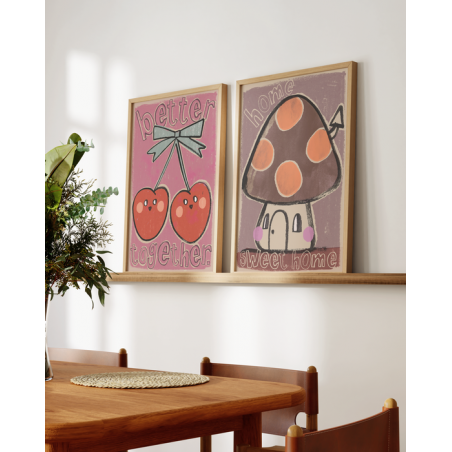 Affiche 50 x 70 cm |Champignon - StudioLoco Affiche 50 x 70 cm |Champignon - StudioLoco