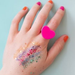 Bague | Coeur fuschia