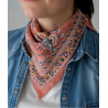 Foulard Petit format | Capri Pêche - Bindi Atelier