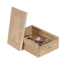 Puzzle en bois Habiller l'ours | Multi