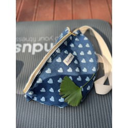 Sac banane | Heart denim