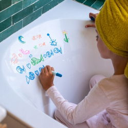 5 crayons de cire | Fluo