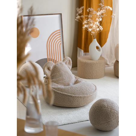 Pouf ours | Biscuit - Wigiwama Pouf ours | Biscuit - Wigiwama