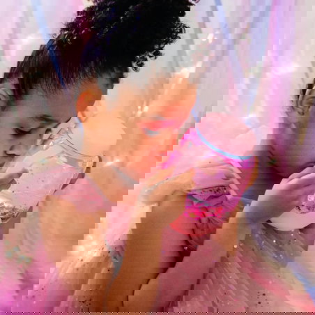 Jarre sensorielle | Rose - Glo Pals