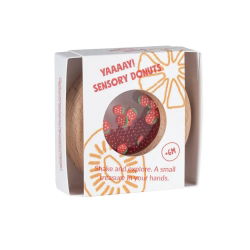 Anneau donut sensoriel | Fraises