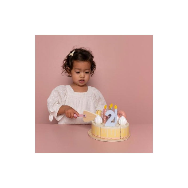 Gâteau d'anniversaire | Rose