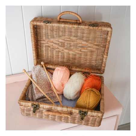 Valise en rotin naturel - Olli Ella Valise en rotin naturel - Olli Ella