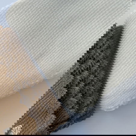 Couverture | Crème - La fine fleur