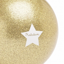 Ballon pailleté 10 cm | Mouton Or