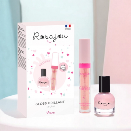Coffret gloss + vernis | Ballerine - Rosajou