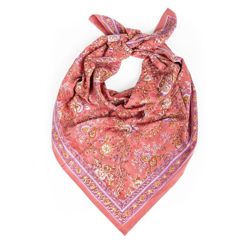 Foulard Grand format | Capri goji