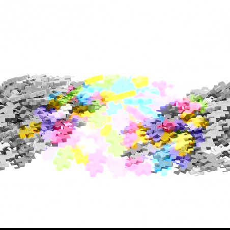 Tube Pastel - 100 pièces - Plus Plus