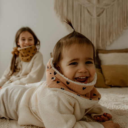 Tour de cou | Gaze léopard - Atelier wagram