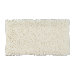 Tour de cou | Gaze coeurs beige