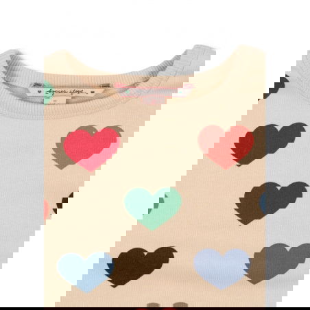 Sweat | Coeur coloré - Konges Slojd Sweat | Coeur coloré - Konges Slojd