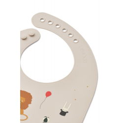 Lot de 2 bavoirs silicone | Cirque
