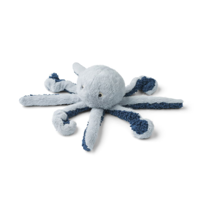 Peluche pieuvre | Bleu - Liewood