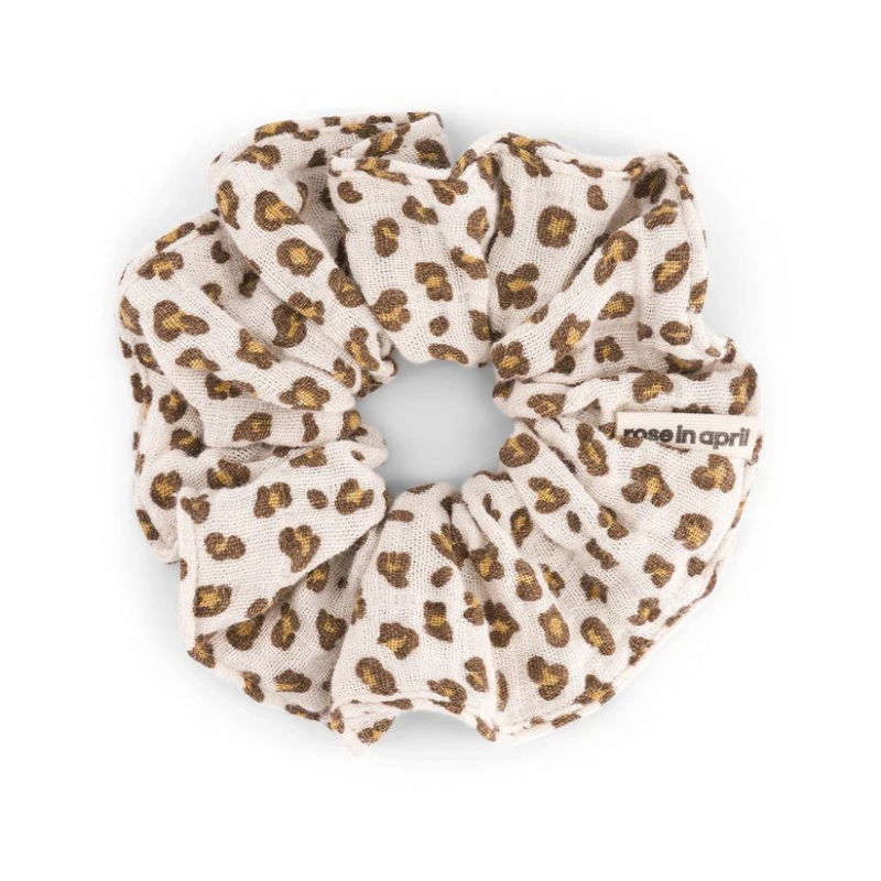 Chouchou | Leopard greige - Rose in April
