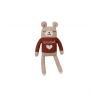 Doudou ourson | Amour - Main Sauvage