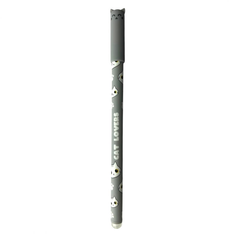 Crayon effaçable | Chat gris