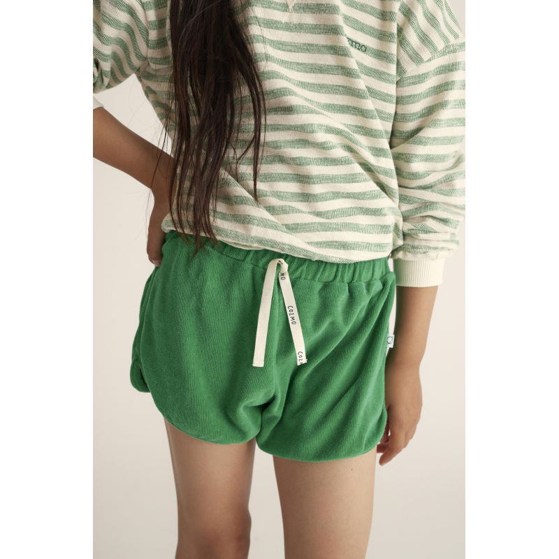 Short en éponge | Vert