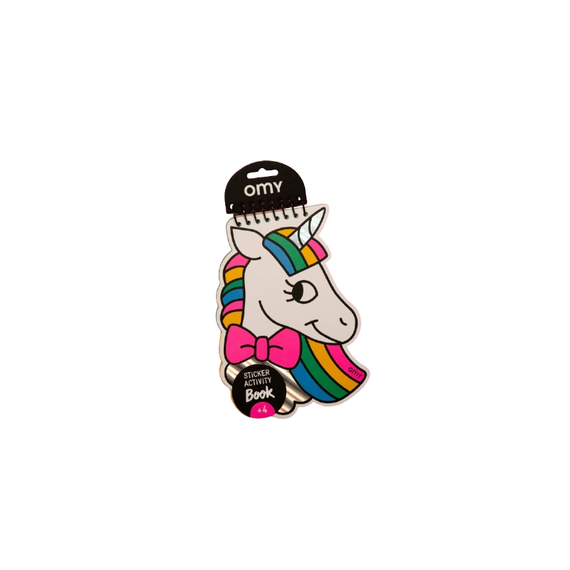 Carnet d'activités stickers | Licorne