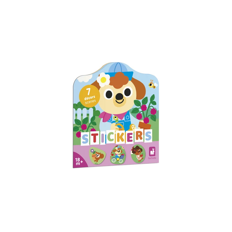 Cahier de Stickers | Le jardin - Janod
