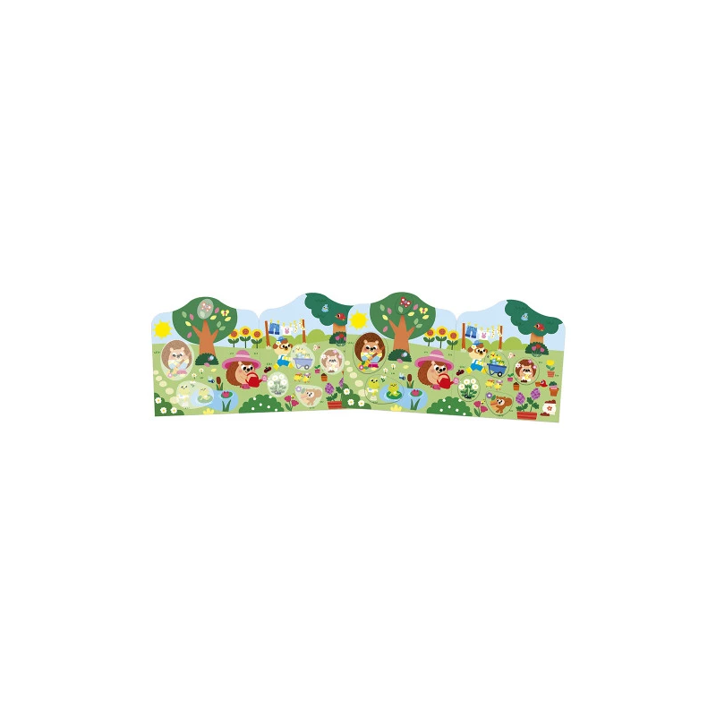 Cahier de Stickers | Le jardin