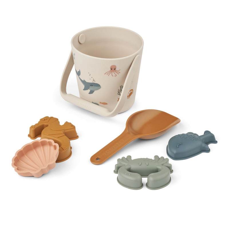 Set de plage en silicone Gilma | Créatures de la mer