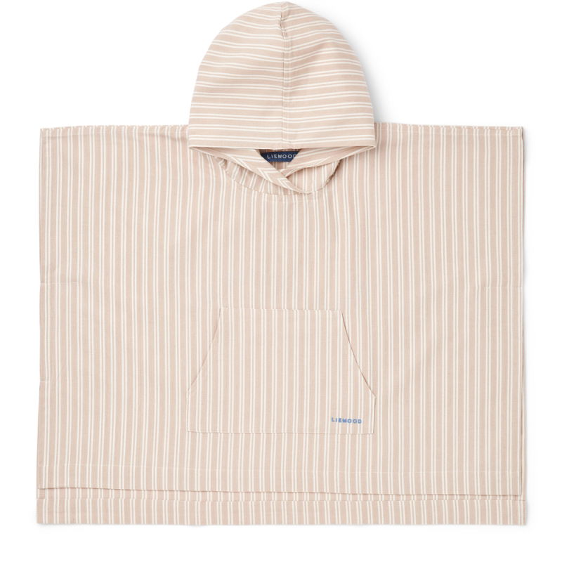 Poncho Kaiden | Rayures sorbet - Liewood