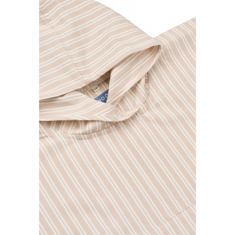 Poncho Kaiden | Rayures sorbet