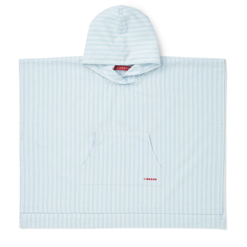 Poncho Kaiden | Rayures bleu - Liewood
