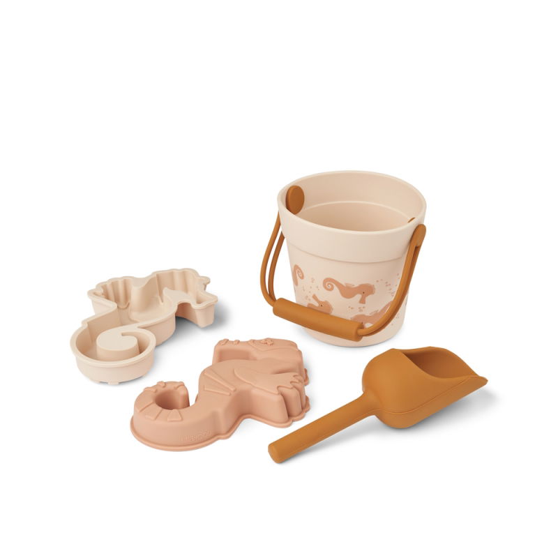 Mini set de plage en silicone | Hippocampe