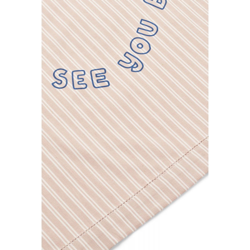 Serviette de plage légère Paige | Sorbet
