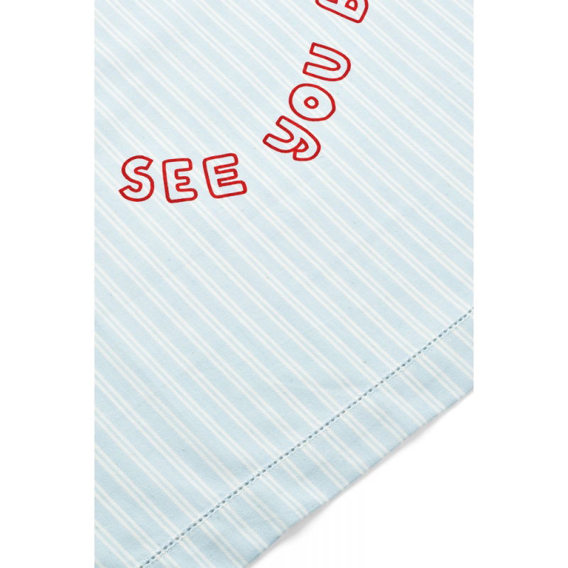 Serviette de plage légère Paige | Bleu