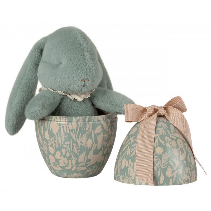 Oeuf de Pâques avec lapin | Menthe