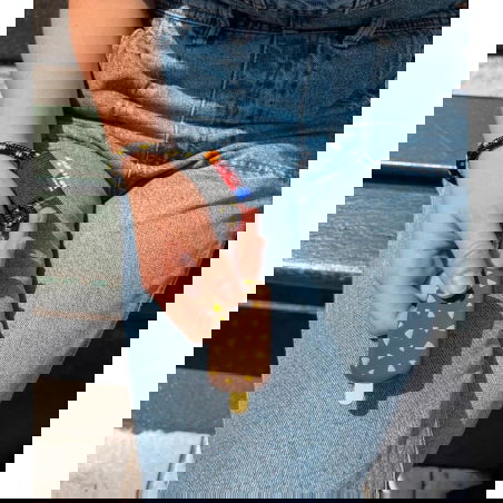 Portefeuille Femme,iSpchen Petit Porte Monnaie Porte-Monnaie Cuir Portefeuilles Pochette Sac Main Porte Feuille Feminin Portefeuille Fille Avec Double Tirette Etui Mini Sac Main Porte Clé Pièce