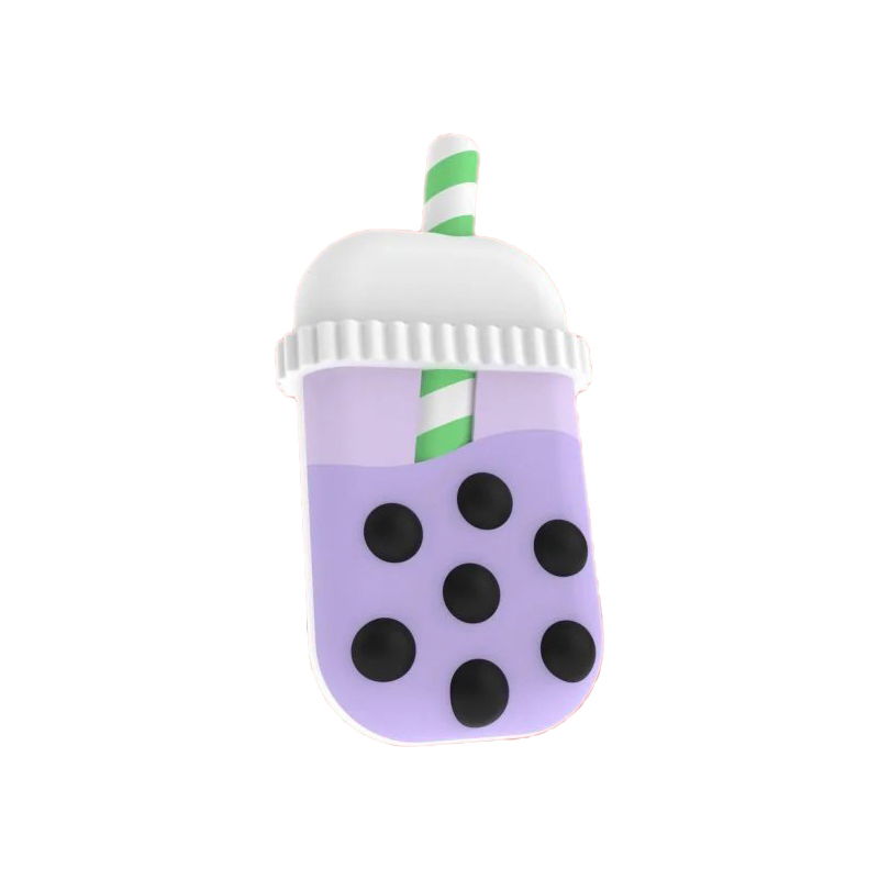 Porte-monnaie sans contact Walkie | Bubble tea - Money Walkie